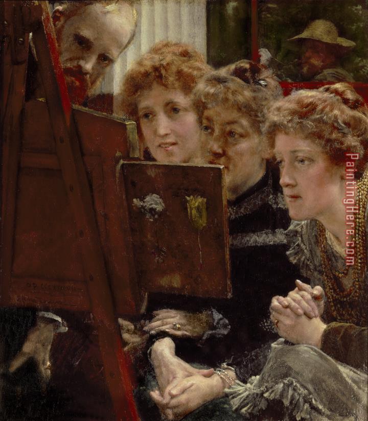 Sir Lawrence Alma-Tadema A Family Group
